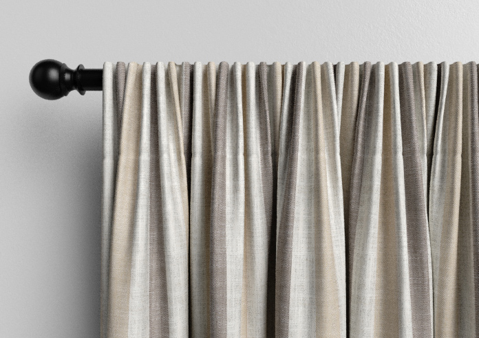 Abilene Stripe, Dustbowl - Made to Measure Curtains - Image 9